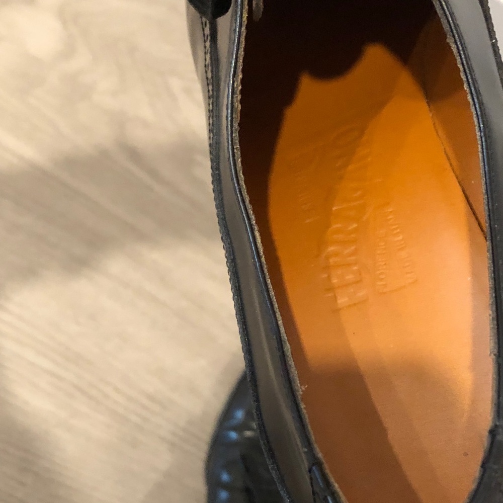 Ferragamo brogue Oxford shoes, size 8 B - Picture 11 of 15